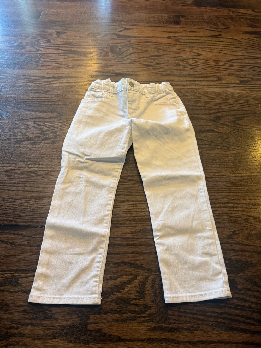 GAP Kids White Capri Jeans